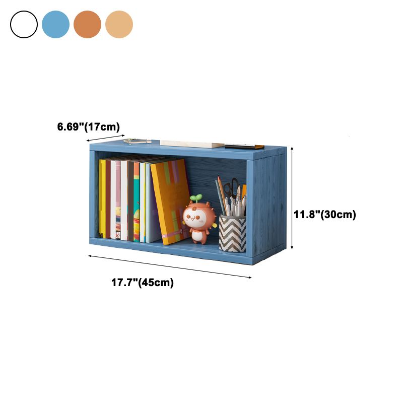 Contemporary Engineer Wood Bookshelf Closed Back Bookcase,17.7"L x 6.7"W x 11.8"H Clearhalo 'Bookcases' 'furn' 'furn_bookcases' 'Furniture' 'Office Furniture' 1200x1200_b992da41-b13b-491a-a888-25c51a54f2e4