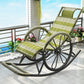 Modern Spindle Rattan Rocking Chair Metal Frame Wheel Handrail Design Rocker Chair Clearhalo 'Chairs & Seating' 'furn' 'furn_rocking_chairs' 'Furniture' 'Living Room Furniture' 'Rocking Chairs' 'rocking_chairs' 1200x1200_b9963005-8e8a-487d-ae65-66f50ca90e8e