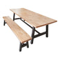 Rectangle Trestle Dining Table Modern Wood Table for Milk Tea Shop Clearhalo 'Dining Tables & Seating' 'Dining Tables' 'dining_table' 'furn' 'furn_dining_table' 'Furniture' 'Kitchen & Dining Furniture' 1200x1200_b99e7e9c-8633-47a4-b5b0-a156bc2c3d72