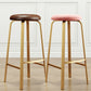 Footrest Upholstered Armless Bar Stool Matte Finish Backless Home Stool Clearhalo 'Bar Furniture' 'Bar Stools' 'bar_stools' 'furn' 'furn_bar_stools' 'Furniture' 'furniture_bar_stools' 'Kitchen & Dining Furniture' 1200x1200_b9a0995c-7cc9-43a1-a6d7-bfb4754a899c