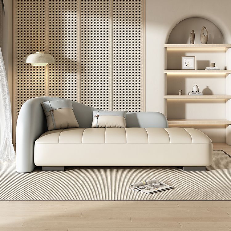 Modern Upholstered Chaise Lounge Couch Leather Chaise Lounge Chair Clearhalo 'Chairs & Seating' 'Chaise Lounge' 'chaise_lounge' 'furn' 'furn_chaise_lounge' 'Furniture' 'Living Room Furniture' 1200x1200_b9a368bd-9d9a-4d70-bff6-8618215e27d7
