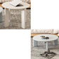 Scandinavian Solid Wood Cocktail Table Round 4 Legs Coffee Table Set Clearhalo 'Coffee & Accent Tables' 'Coffee Tables' 'coffee_tables' 'furn' 'furn_coffee_tables' 'Furniture' 'Living Room Furniture' 1200x1200_b9a3c591-d257-44a8-aaef-7e54660eb38d