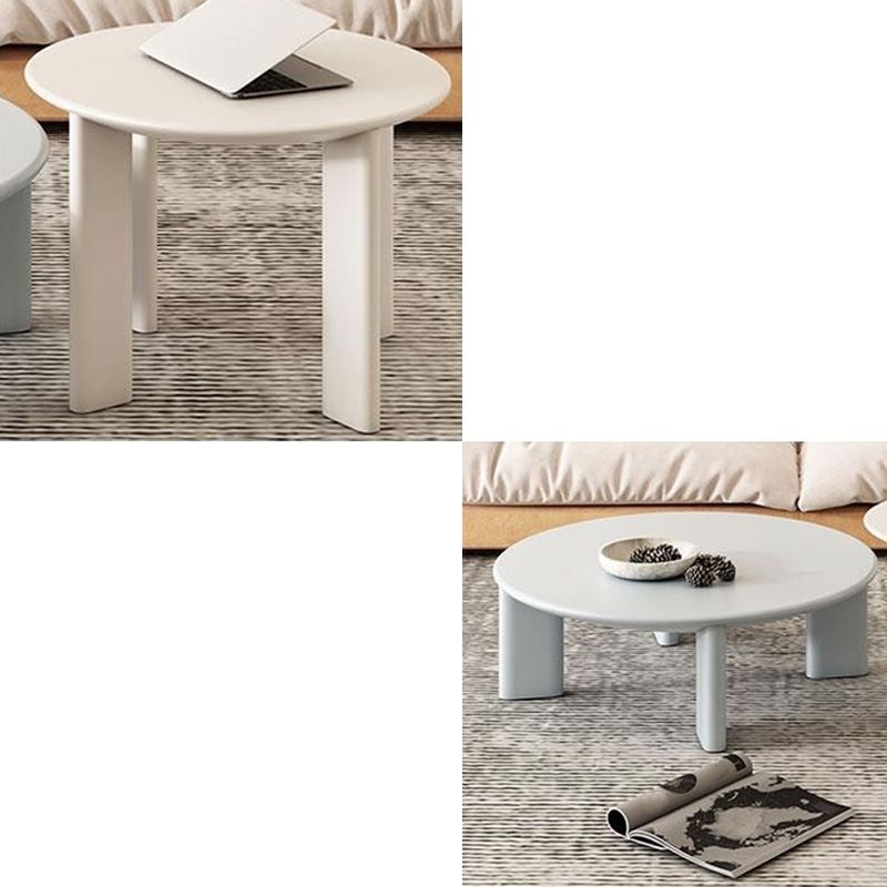 Scandinavian Solid Wood Cocktail Table Round 4 Legs Coffee Table Set Clearhalo 'Coffee & Accent Tables' 'Coffee Tables' 'coffee_tables' 'furn' 'furn_coffee_tables' 'Furniture' 'Living Room Furniture' 1200x1200_b9a3c591-d257-44a8-aaef-7e54660eb38d