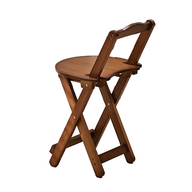 Folding Counter and Bar Stool Modern Style Wood Stool for Patio Use Clearhalo 'Bar Furniture' 'Bar Stools' 'bar_stools' 'furn' 'furn_bar_stools' 'Furniture' 'Kitchen & Dining Furniture' 1200x1200_b9aa98a4-bbe4-4294-8a1b-7efdc65020f4