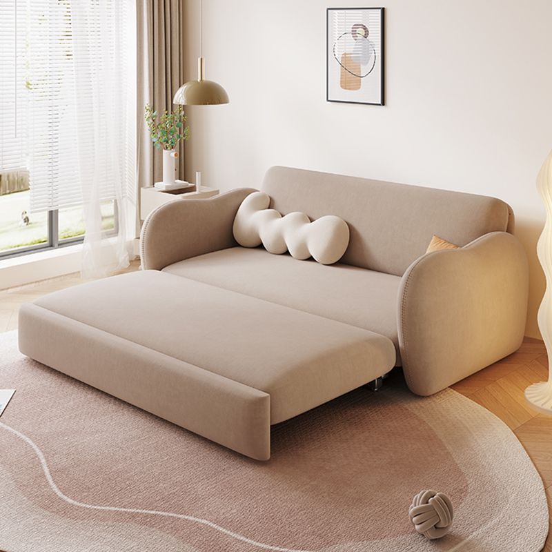 Scandinavian Foldable Futon Sleeper Espresso Futon Sleeper Sofa Bed