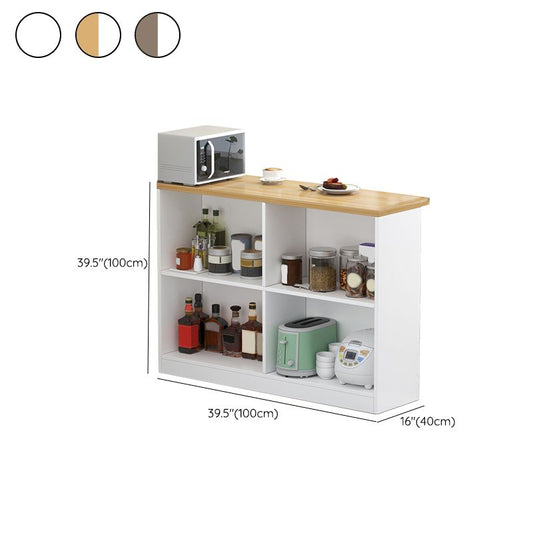 Hedendaagse stijl Wood Rectangle Patio Bar Tafel voor eetkamer