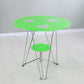 Round Tripod Dining Site Table Metal Dinette Table with Tempered Glass Clearhalo ' dining_table' 'Dining Tables & Seating' 'Dining Tables' 'Furniture' 'furniture_dining_table' 'Kitchen & Dining Furniture' 'kitchen&dining_furn' 'kitchen' 'kitchen_dining_table' 1200x1200_b9afa98d-cecc-4e46-b7d7-7394edfc729d