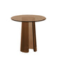 Contemporary Round Side End Table, Clear Pedestal End Table for Living Room Clearhalo 'Coffee & Accent Tables' 'End & Side Tables' 'end_side_table' 'end_side_tables' 'furn' 'furn_end_side_tables' 'Furniture' 'furniture_end_side_table' 'Living Room Furniture' 1200x1200_b9afbb47-0699-4487-bc3b-3da2ae505298