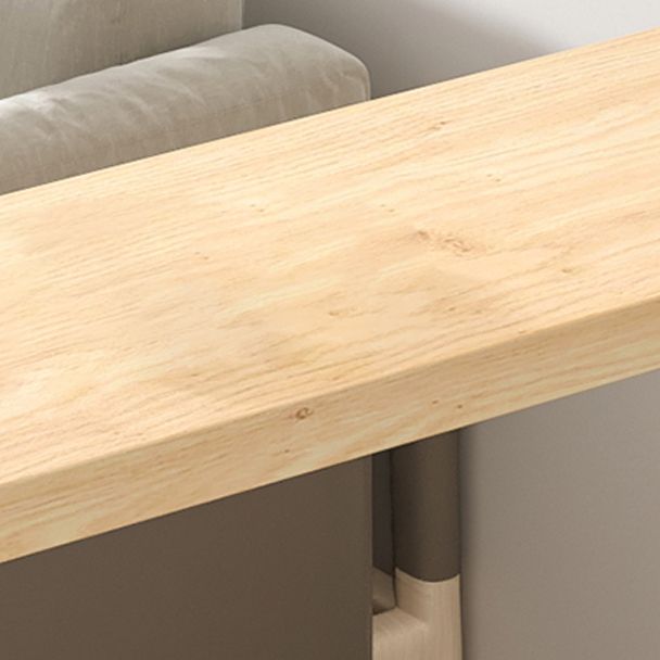 Contemporary Pine Wood Bar Table Original Wood Top 42-inch Height Pub Table Clearhalo 'Bar Furniture' 'Bar Tables' 'bar_tables' 'furn' 'furn_bar_tables' 'Furniture' 'furniture_bar_tables' 'Kitchen & Dining Furniture' 1200x1200_b9b0c4a3-e321-4086-bedc-75f3cb292aaa