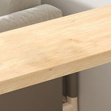 Contemporary Pine Wood Bar Table Original Wood Top 42-inch Height Pub Table Clearhalo 'Bar Furniture' 'Bar Tables' 'bar_tables' 'furn' 'furn_bar_tables' 'Furniture' 'furniture_bar_tables' 'Kitchen & Dining Furniture' 1200x1200_b9b0c4a3-e321-4086-bedc-75f3cb292aaa