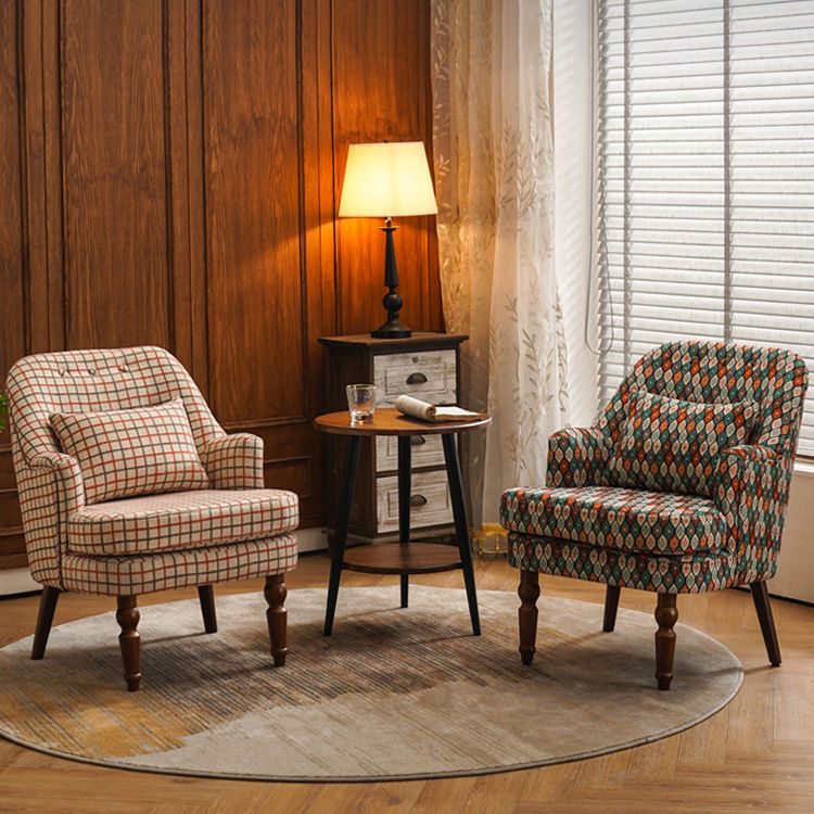 Sedia a sdraio posteriore fisso sedia laterale resistente al legno massiccio con gambe