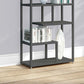 Industrial Metal Etagere Bookshelf Open Iron Bookshelf for Home Office Clearhalo 'Bookcases' 'furn' 'furn_bookcases' 'Furniture' 'furniture_bookcases' 'kitchen' 'kitchen_bookcases' 'Living Room Furniture' 'Office Furniture' 1200x1200_b9b2d1e5-bf27-483c-bf8f-2c415f554b6c