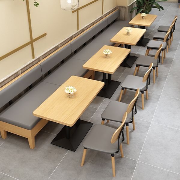 Industrial Style Dining Table Pine Solid Wood Dining Room Collection for Indoor Clearhalo ' dining_table' 'Dining Tables & Seating' 'Dining Tables' 'furn' 'furn_dining_table' 'Furniture' 'furniture_dining_table' 'Kitchen & Dining Furniture' 'kitchen&dining_furn' 'kitchen' 'kitchen_dining_table' 1200x1200_b9b52620-7d6c-4dba-87e0-5237b98190c6
