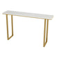 Living Room Bar Table 42-inch Height Stone Top and Metal Base Bistro Table Clearhalo 'Bar Furniture' 'Bar Tables' 'bar_tables' 'furn' 'furn_bar_tables' 'Furniture' 'furniture_bar_tables' 'Kitchen & Dining Furniture' 1200x1200_b9b7c902-c918-4fd1-b236-38b8c459ba11