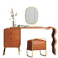 Vanity Faux Makeup Dreshing Table avec miroir et ensembles de tabourets