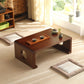 Rectangular Abstract Base Design Nordic Style Coffee Table Made of Solid Wood Clearhalo 'Coffee & Accent Tables' 'Coffee Tables' 'coffee_tables' 'furn' 'furn_coffee_tables' 'Furniture' 'Living Room Furniture' 1200x1200_b9b85781-fac4-4f93-b0d0-7820286f657a