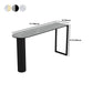 Nordic Simple Bar Table Stone Top Free Form Top Bistro Table for Restaurant Clearhalo 'Bar Furniture' 'Bar Tables' 'bar_tables' 'furn' 'furn_bar_tables' 'Furniture' 'Kitchen & Dining Furniture' 1200x1200_b9b9ab32-c0c8-4b3e-b824-af088c53f122
