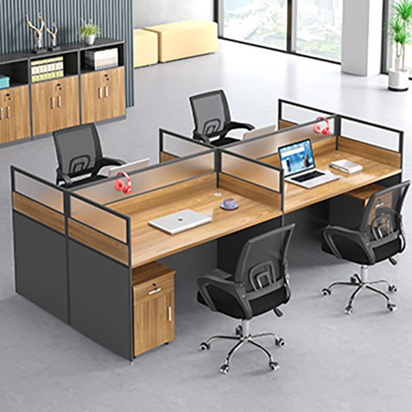 Contemporary Tilt Mechanism Microfiber Chair Task Mid-Back Arm Chair Clearhalo 'furn' 'furn_office_chair' 'Furniture' 'Office Chairs' 'Office Furniture' 'office_chair' 1200x1200_b9bc4c5a-f9e9-4eed-96c0-81317a1832ef