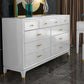 Classic Glam Storage Chest White 5/8/9 Drawers Chest , 15.6-inch Width Clearhalo 'Bedroom Furniture' 'Dressers & Chests' 'dressers_chests' 'furn' 'furn_dressers_chests' 'Furniture' 1200x1200_b9bd61e0-0a1d-449d-929c-53292d5fafcc