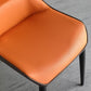 Modern PU Leather Dining Chairs Metal Dining Armchairs for Home Use Clearhalo ' kitchen&dining_furn' 'Dining Chairs' 'Dining Tables & Seating' 'dining_chair' 'furn' 'furn_dining_chair' 'Furniture' 'furniture_dining_chair' 'Kitchen & Dining Furniture' 'kitchen' 1200x1200_b9c307e7-e0c8-494a-9aa6-8f46edc5833e
