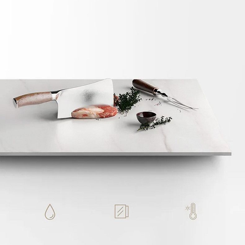 Nordic Glam Sintered Stone Dining Table Set 1/2/5/7 Pieces Dining Set for Kitchen Clearhalo 'Dining Room Sets' 'Dining Tables & Seating' 'dining_room_set' 'furn' 'furn_dining_room_set' 'Furniture' 'furniture_dining_room_set' 'Kitchen & Dining Furniture' 1200x1200_b9c41c00-e882-4d94-9485-9284400f06aa