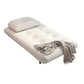 Getuft gestoffeerde futon stoel met matras glam cabrioleband