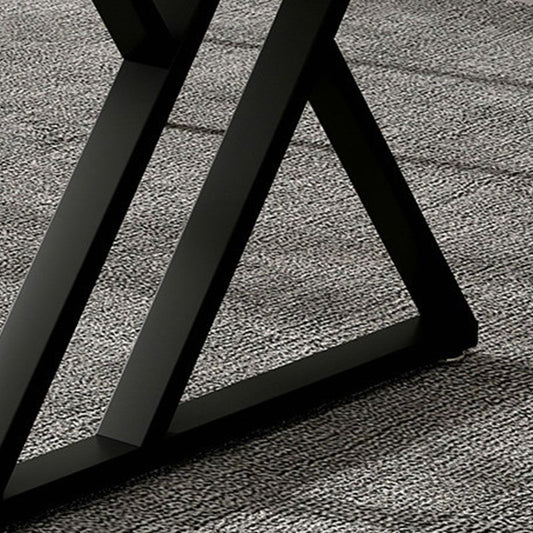 29,53 "H Desk da gioco contemporanei banco di computer con gambe metalliche con gambe metalliche