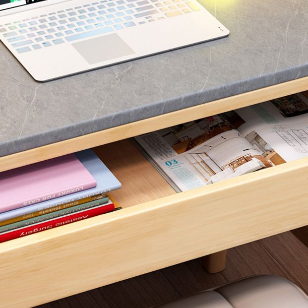 Rectangular Shaped Office Desk 4 Legs Writing Desks for Home Clearhalo 'furn' 'furn_office_desk' 'Furniture' 'Office Desks' 'Office Furniture' 'office_desk' 1200x1200_b9c6086c-8158-4220-98ad-1ebeebfbdffe