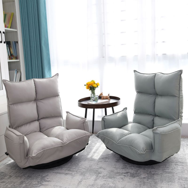 Rocking Standard Recliner Contemporary Style Solid Color Recliner Chair