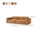Contemporary Stationary Faux Leather Sofa Living Room Square Arm Tight Back Sofa Clearhalo 'furn' 'furn_sofas' 'Furniture' 'Living Room Furniture' 'Sofa' 'sofas' 1200x1200_b9c8cf21-50a9-4375-ae8a-ff66f55ec6b0