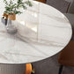 Round Dining Site Table Traditional Luxury Dinner Room Table with Drop Leaf Clearhalo ' dining_table' 'Dining Tables & Seating' 'Dining Tables' 'furn' 'furn_dining_table' 'Furniture' 'furniture_dining_table' 'Kitchen & Dining Furniture' 'kitchen&dining_furn' 'kitchen' 'kitchen_dining_table' 1200x1200_b9ce8ab7-35d9-4e55-9fef-35110da6d725