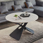 Glam Adjustable Height Coffee Table Slate Cross Legs Cocktail Table Clearhalo 'Coffee & Accent Tables' 'Coffee Tables' 'coffee_tables' 'furn' 'furn_coffee_tables' 'Furniture' 'Living Room Furniture' 1200x1200_b9cf734e-72fe-48b2-be93-9c3af8ee877d