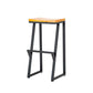 Contemporary Wood Counter Stools Metal Bar Stool for Home Use Clearhalo 'Bar Furniture' 'Bar Stools' 'bar_stools' 'furn' 'furn_bar_stools' 'Furniture' 'Kitchen & Dining Furniture' 1200x1200_b9d3a961-9b49-450e-8cfa-0c5545a3a143