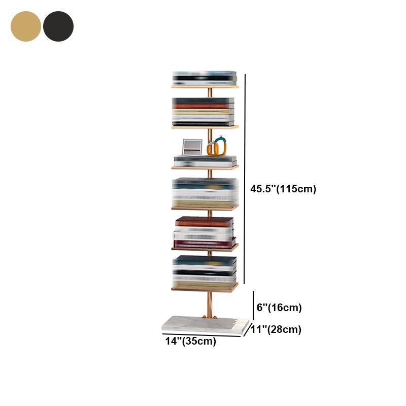 Modern Style Bookshelf Vertical Etagere Shelf Bookcase with Shelves for Home Office Clearhalo 'Bookcases' 'furn' 'furn_bookcases' 'Furniture' 'furniture_bookcases' 'kitchen' 'kitchen_bookcases' 'Living Room Furniture' 'Office Furniture' 1200x1200_b9d95585-6946-41f3-ab53-7d614cb99711