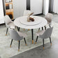 Traditional Luxury Dining Table Stone and Metal Round Tripod Base Dining Table Clearhalo 'Dining Tables & Seating' 'Dining Tables' 'dining_table' 'furn' 'furn_dining_table' 'Furniture' 'furniture_dining_table' 'Kitchen & Dining Furniture' 'kitchen' 'kitchen_dining_table' 1200x1200_b9dc7d56-053f-49c7-b160-1c31d6ee6cf0