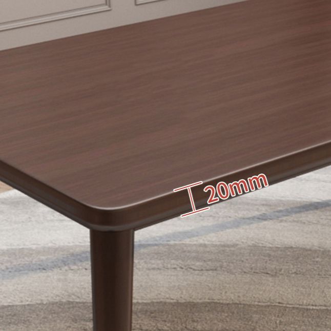 Minimalist Solid Wood Dining Set with Oak Wood Dining Table and Chairs Clearhalo 'Dining Room Sets' 'Dining Tables & Seating' 'dining_room_set' 'furn' 'furn_dining_room_set' 'Furniture' 'furniture_dining_room_set' 'Kitchen & Dining Furniture' 'kitchen&dining_furn' 'kitchen' 1200x1200_b9dfeae8-979f-4c16-8f11-b933b75a494b