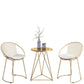 Metal Kitchen Dining Arm Chairs Glam Upholstered Dining Chairs Clearhalo 'Dining Chairs' 'Dining Tables & Seating' 'dining_chair' 'furn' 'furn_dining_chair' 'Furniture' 'Kitchen & Dining Furniture' 1200x1200_b9e4f5c3-a95b-41ab-a781-78a496963f6e