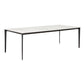 Metal Contemporary Rectangular Table High Gloss White Sintered Stone Dining Table with 4 Legs Clearhalo ' dining_table' 'Dining Tables & Seating' 'Dining Tables' 'furn' 'furn_dining_table' 'Furniture' 'furniture_dining_table' 'Kitchen & Dining Furniture' 'kitchen&dining_furn' 'kitchen' 'kitchen_dining_table' 1200x1200_b9e62f7b-dd9b-4600-8374-c5b1b6a48693