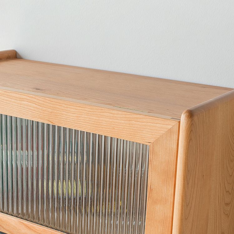 Panneau latéral en bois Minimaliste moderne buffet à domicile avec tiroirs