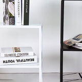 Scandinavian Open Back standaard boekenplank metalen boekenkast voor studieruimte