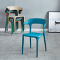 Nordic Style Arm Chair Plastic Stackable Chair for Dining Room Clearhalo 'Dining Chairs' 'Dining Tables & Seating' 'dining_chair' 'furn' 'furn_dining_chair' 'Furniture' 'furniture_dining_chair' 'Kitchen & Dining Furniture' 1200x1200_b9ea65ff-694f-4dd3-972b-ead96ce71f1f