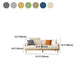 Linen Modern Square Arm Sofa Standard Wooden Sofa for Living Room, Apartment Clearhalo 'Furniture' 'furniture_sofas' 'Living Room Furniture' 'Sofa' 'sofas' 1200x1200_b9eca887-b9c7-4fc9-8e83-79ef44c1e2a8