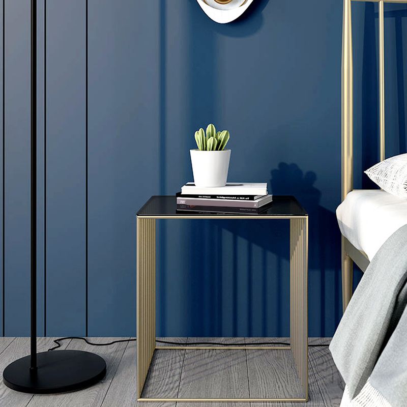 Gabinete de cama de metal Gabinete de almacenamiento abierto para dormitorio