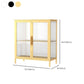 Glass Door Display Cabinet Industrial Storage Cabinet for Living Room Clearhalo 'Display & China Cabinets' 'display_china_cabinets' 'furn' 'furn_display_china_cabinets' 'Furniture' 'Kitchen & Dining Furniture' 1200x1200_b9ee2356-90b0-43cd-8cde-a32f9fa0e339