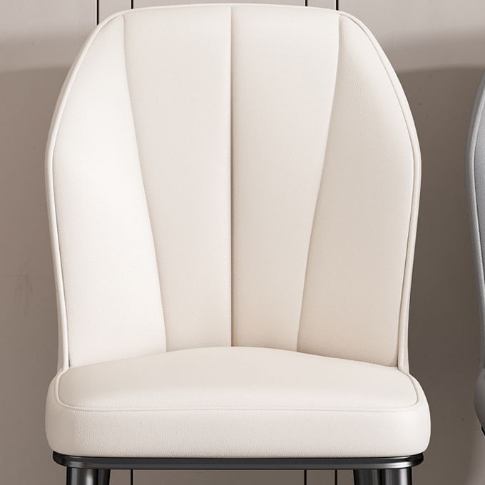 Luxury Style Metal Chair Parsons Kitchen Dining Side Chair for Dinning Room Clearhalo 'Dining Chairs' 'Dining Tables & Seating' 'dining_chair' 'furn' 'furn_dining_chair' 'Furniture' 'Kitchen & Dining Furniture' 1200x1200_b9ef5d59-6644-4b91-88cb-64bebc13e620