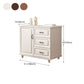 16" W Horizontal Combo Dresser Wooden Storage Chest Dresser with Drawers and Doors Clearhalo 'Bedroom Furniture' 'Dressers & Chests' 'dressers_chests' 'furn' 'furn_dressers_chests' 'Furniture' 1200x1200_b9ef9025-86b7-4dd2-8313-ce15656243af
