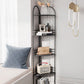 3/5-Shelf Contemporary Corner Bookshelf Iron Open Bookshelf for Living Room Clearhalo 'Bookcases' 'furn' 'furn_bookcases' 'Furniture' 'furniture_bookcases' 'Office Furniture' 1200x1200_b9f0022f-7a32-4dc0-9f11-61390ebcf7bd