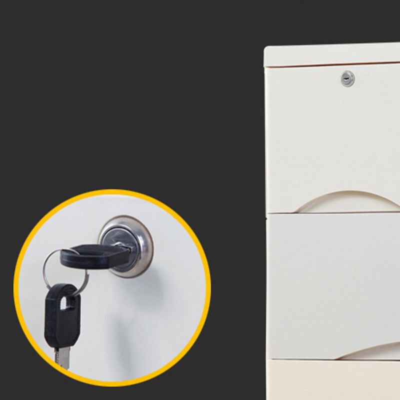 Plastic Matte Finish Storage Cabinet Contemporary Non-Hanging Armoire Clearhalo 'Armoires & Wardrobes' 'armoires_wardrobes' 'Bedroom Furniture' 'furn' 'furn_armoires_wardrobes' 'Furniture' 1200x1200_b9f0acfe-3182-4ce0-abbc-b23ec70c8d04