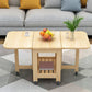 Contemporary Natural Rectangle Coffee Table Single Folding Cocktail Table Clearhalo 'Coffee & Accent Tables' 'Coffee Tables' 'coffee_tables' 'furn' 'furn_coffee_tables' 'Furniture' 'Living Room Furniture' 1200x1200_b9f11cdc-7508-4bfa-81c6-3471b8791761