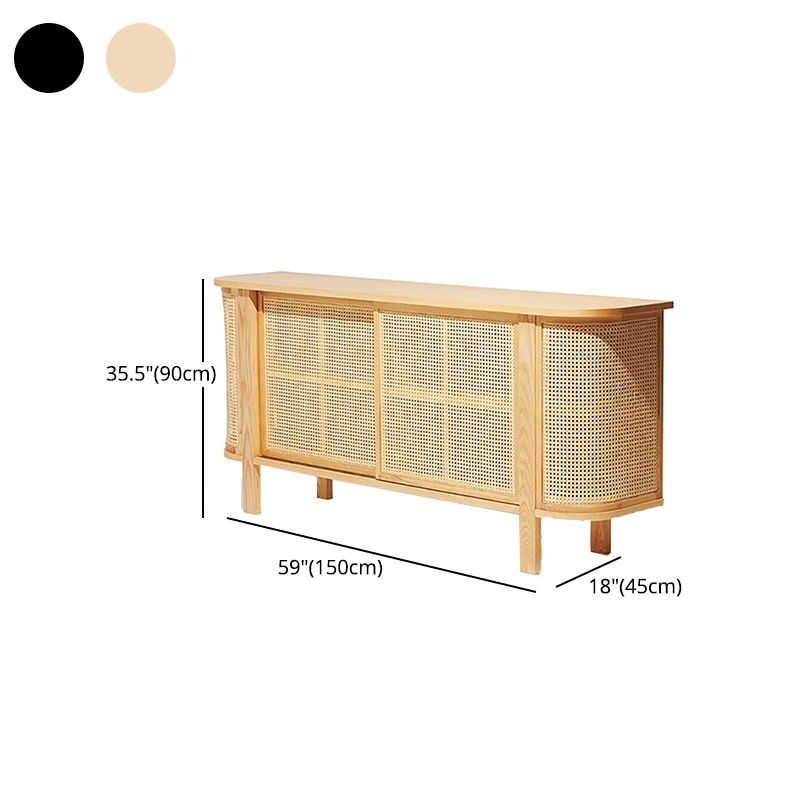 35.43 "H Sideboard zeitgenössischer Stil Masster Holz Speiseselut für Küche und Wohnzimmer